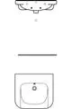 IS-Waschtisch-Contour-21-o-Hl-m-Uel-unterfahrbar-600x555x175mm-Weiss-S240401 gallery number 2